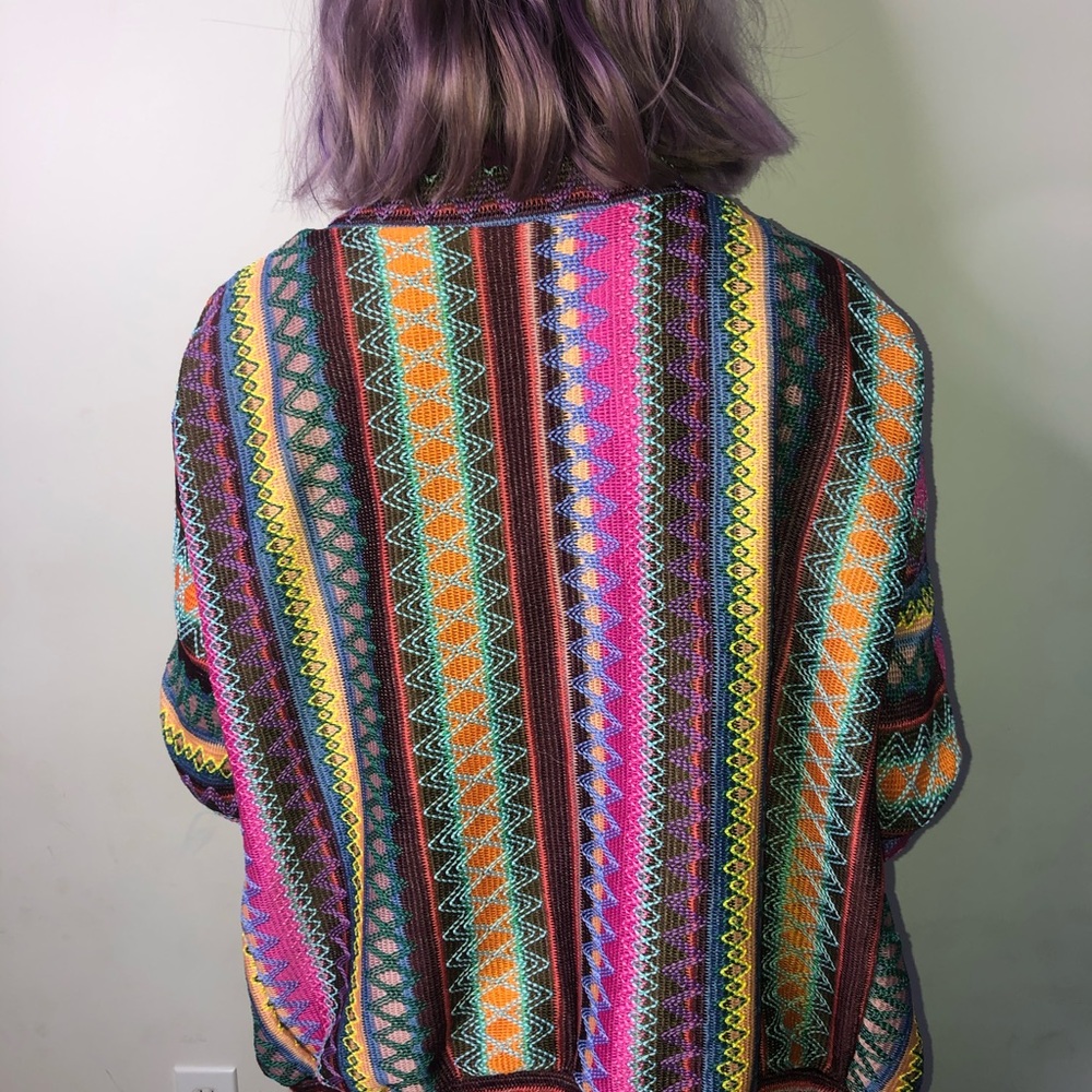 Multi-Color Cardigan - Picture 2 of 3
